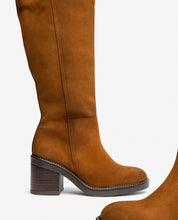 Stiefel mit Absatz MIRE-003 braun