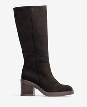 Stivale con tacco MIRE-003 marrone 