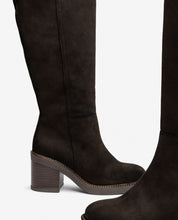 Stivale con tacco MIRE-003 marrone 