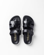 Sandalia plana MORENA-125 negro