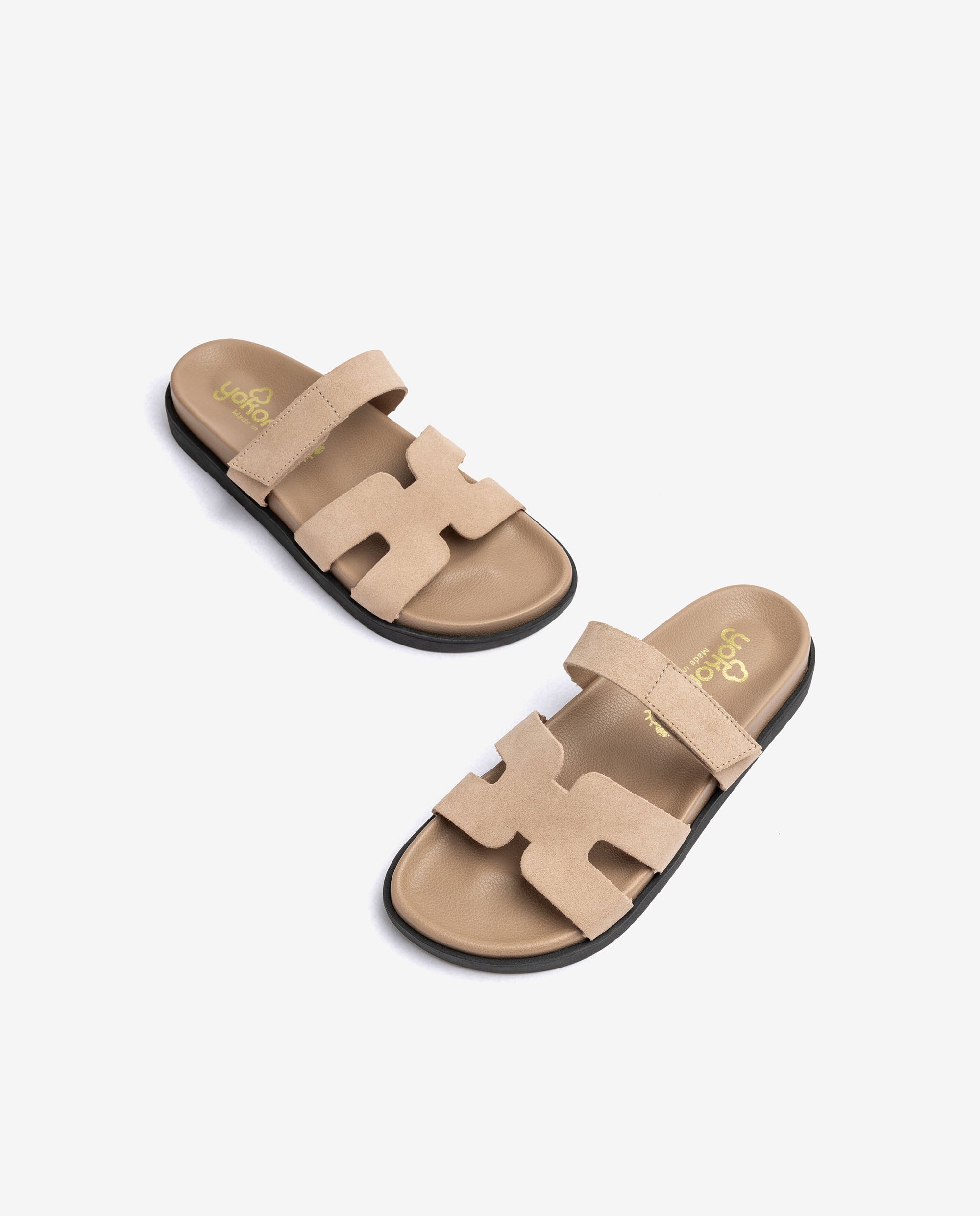 Sandalia plana Morena 125 beige