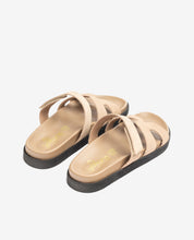 Sandalia plana Morena 125 beige