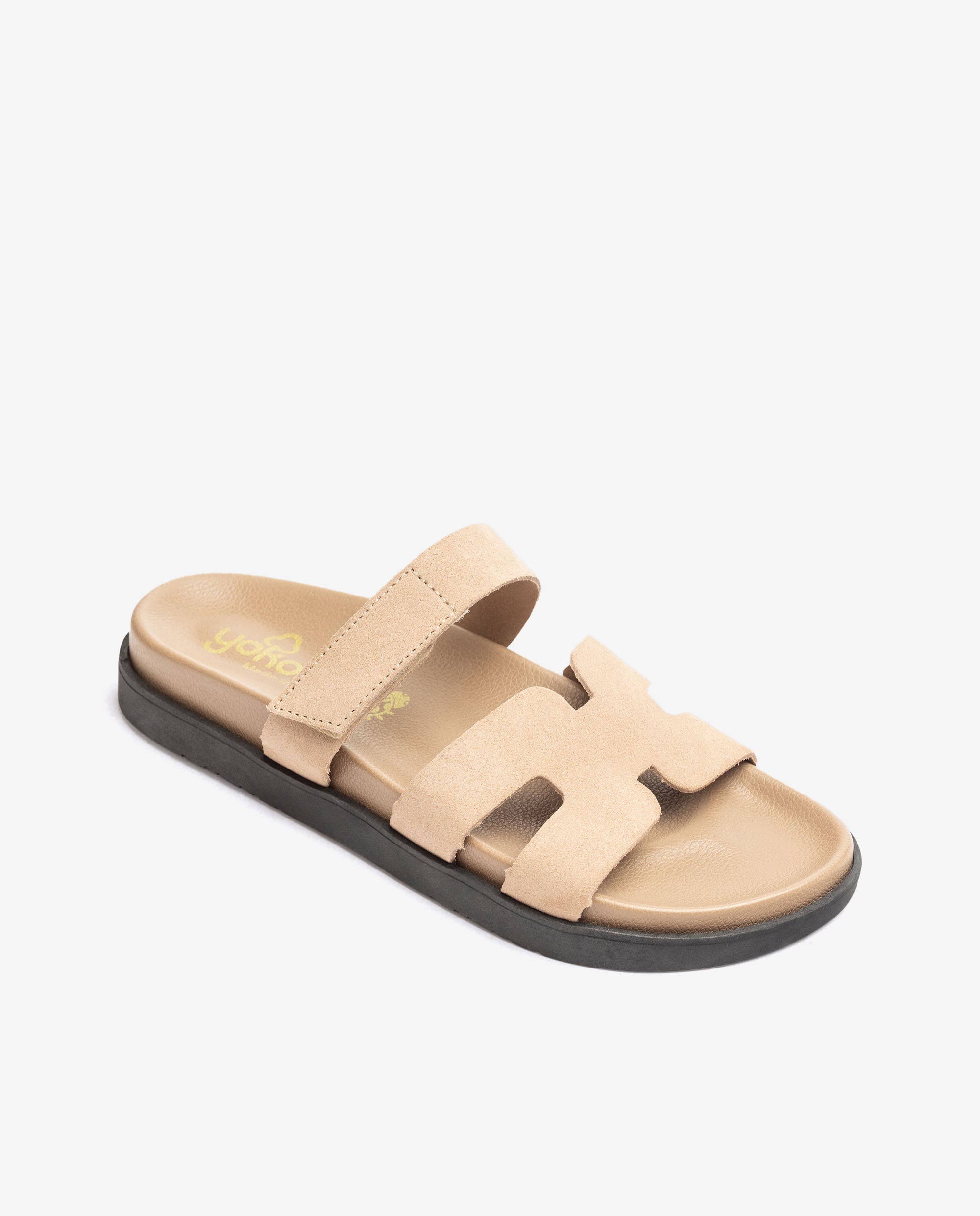 Sandalia plana Morena 125 beige