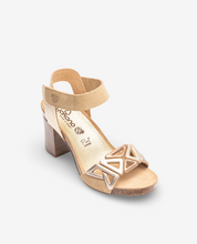 Sandalia de tacón Ponza 007 marron