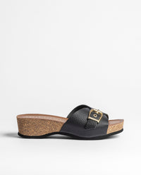Keilsandalette BOGO-260 schwarz
