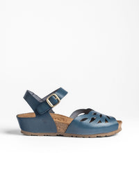 Keilsandalette MONACO-003 blau