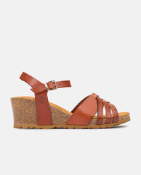 Keilsandalette CADIZ-137 braun