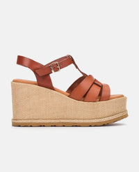 Wedge Sandal Lanzarote 002 Brown