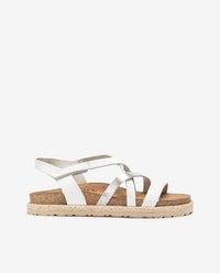 Flat sandal ARENA-002 white