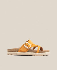 Sandalia plana Arena 003 naranja