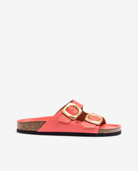 Sandalia plana GRANADA-700 coral