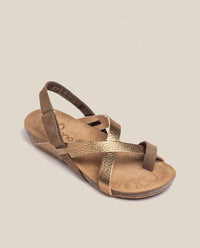 Flat sandal IBIZA-718 brown