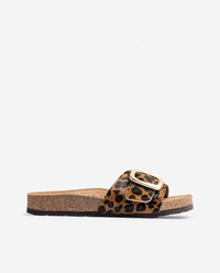 Flache Sandale JERBA-114 Leopard