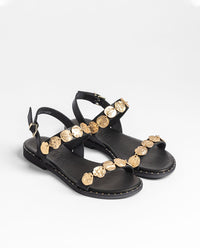 Flat sandal LARA-271 black