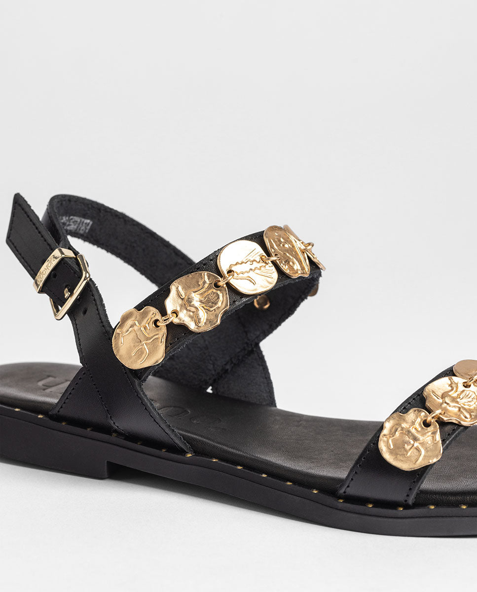Sandalia plana LARA-271 negro_40283.jpg