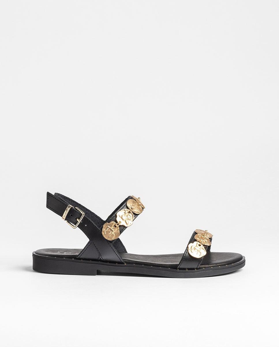Sandalia plana LARA-271 negro_40317.jpg