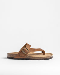 Flat sandal MACAM-203 brown