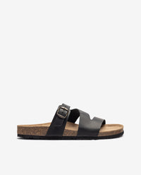 Sandalia plana MACAM-250 negro