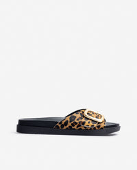 Flat sandal MORENA-134 leopard