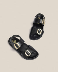 Flat sandal Morena 002 black