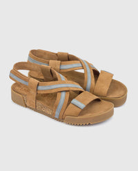 Plateausandalette ROSS-005 blaue