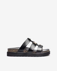 Sandalia de plataforma TUNEZ-256 negro