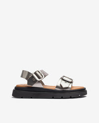 Flat sandal YAMBRE-251 silver