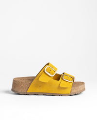 Platform sandal WIWI-003 yellow