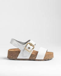 Platform sandal WIWI-254 white