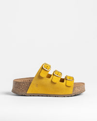 Platform sandal WIWI-263 yellow
