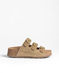Platform sandal WIWI-263 light brown