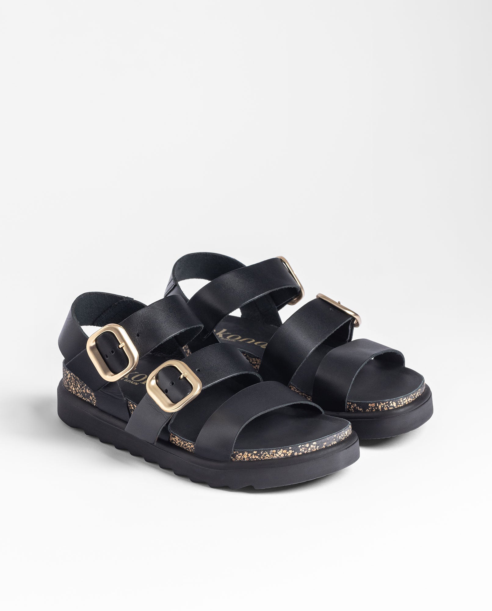 Platform sandal TUNEZ-127 black