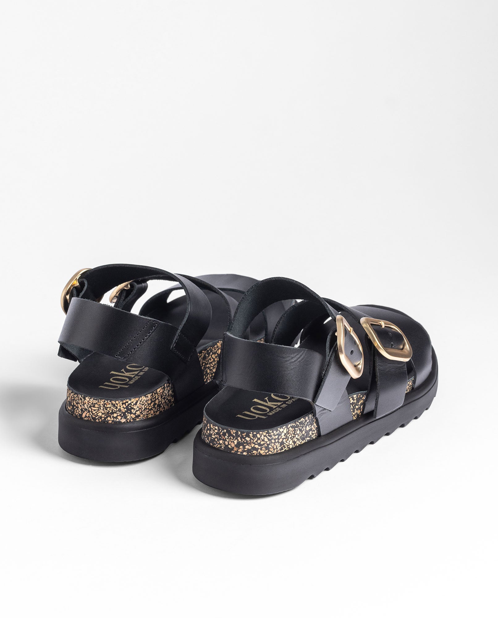 Platform sandal TUNEZ-127 black