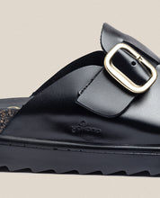 Scarpa con zeppa TUNEZ-599 nero