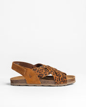Flat sandal VILLA-251 leopard