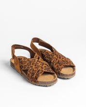 Flat sandal VILLA-251 leopard