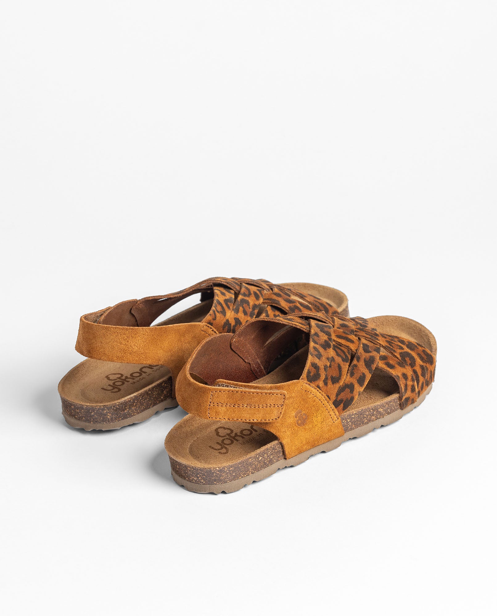 Flat sandal VILLA-251 leopard