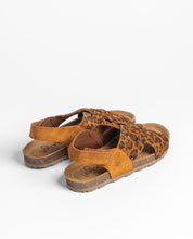 Flat sandal VILLA-251 leopard
