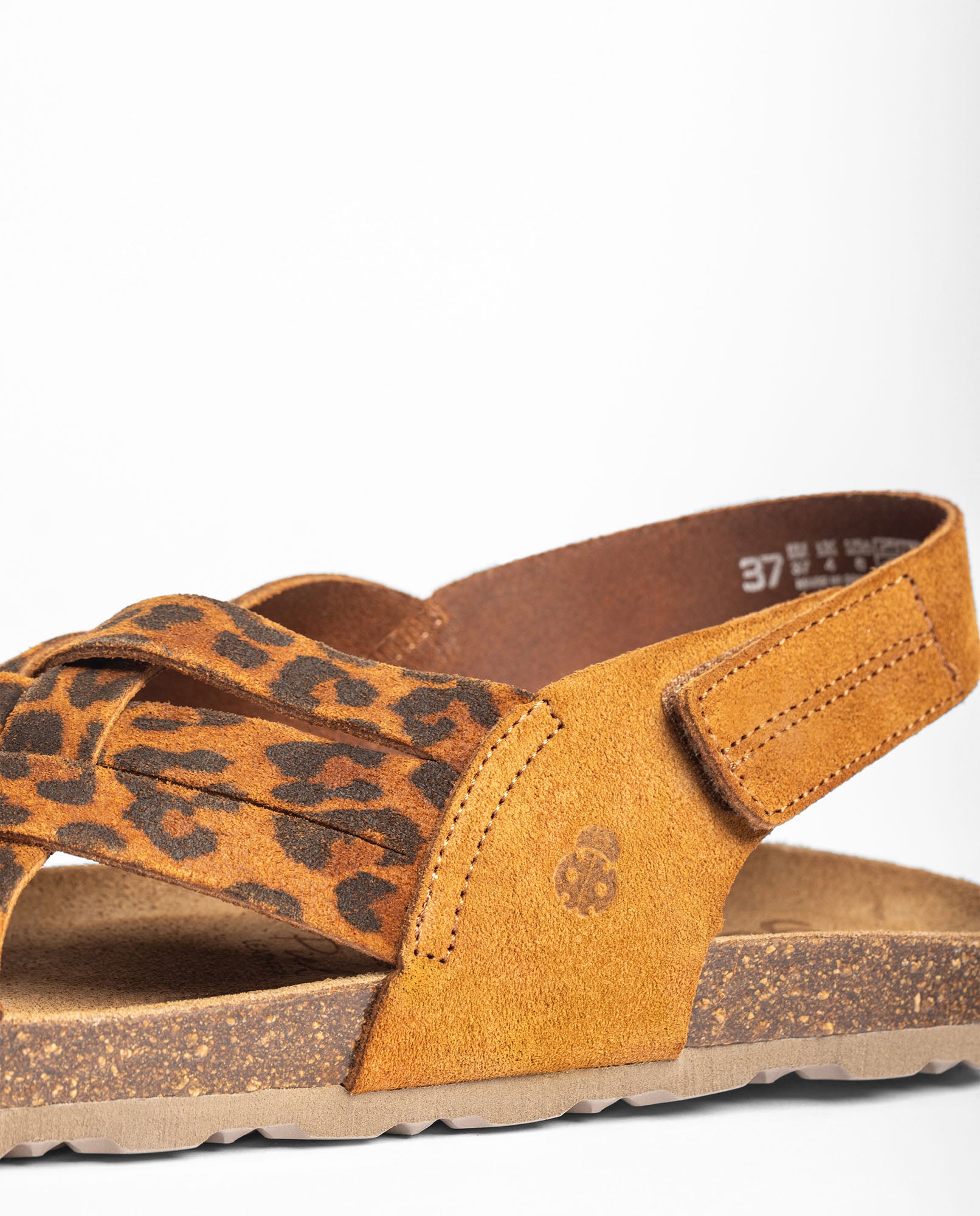 Flat sandal VILLA-251 leopard
