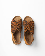 Flat sandal VILLA-251 leopard