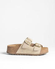 Plateausandale WIWI-003 Beige