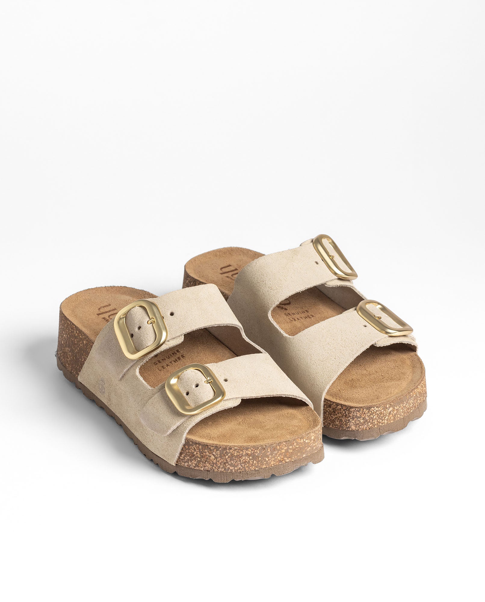 Plateausandale WIWI-003 Beige