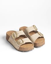 Plateausandale WIWI-003 Beige