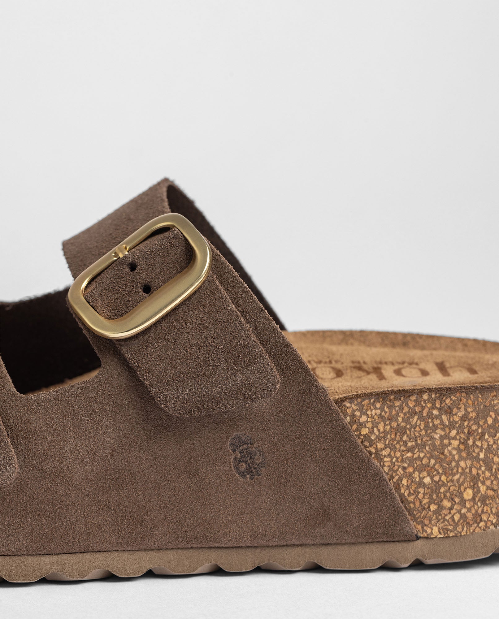 Platform sandal WIWI-003 dark brown