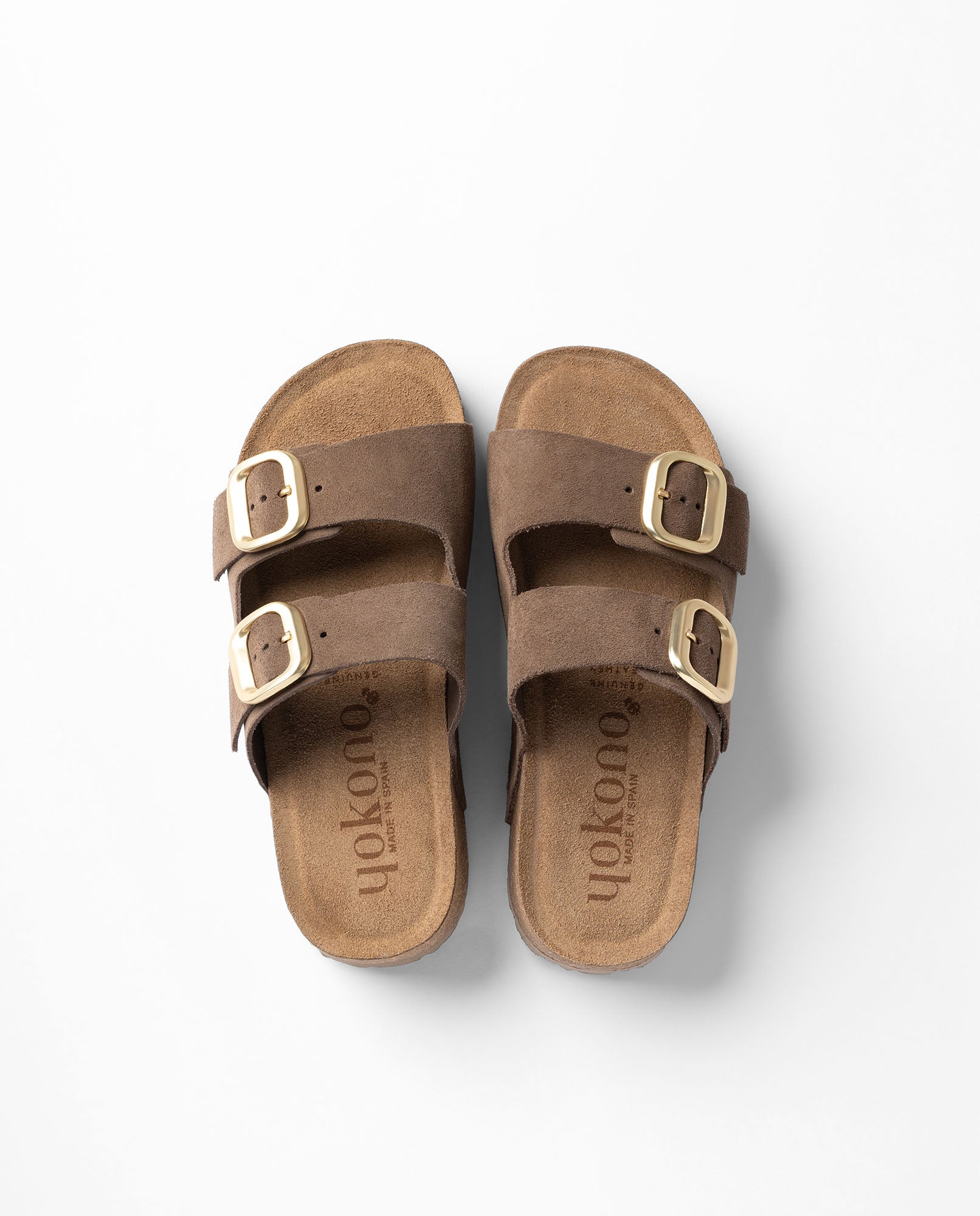 Platform sandal WIWI-003 dark brown