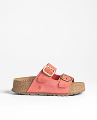 Platform sandal WIWI-003 coral