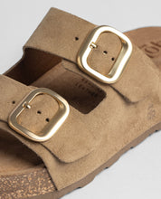 Platform sandal WIWI-003 light brown