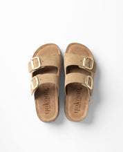 Platform sandal WIWI-003 light brown