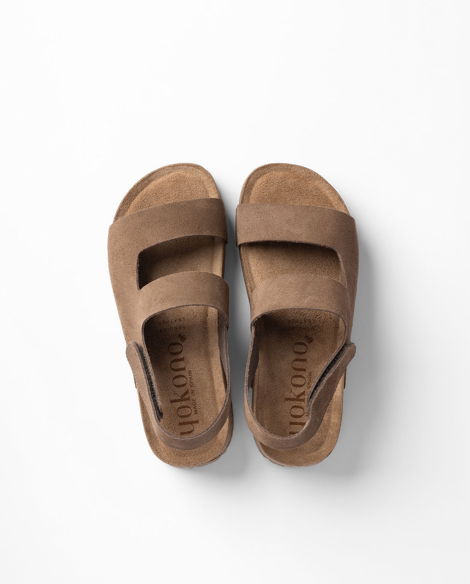Platform sandal WIWI-261 dark brown