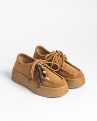 Zapato de plataforma MALADETA-260 marrón